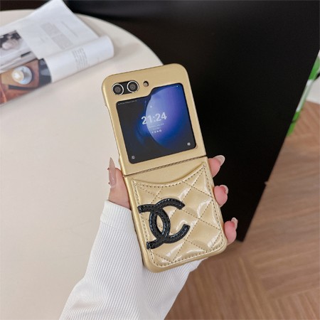 ブランドchanel galaxy ZFlip5ケース