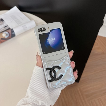 ブランドchanel galaxy ZFlip5ケース