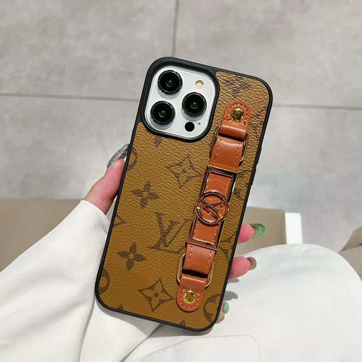 LV iphone15スマホケース手首バンド