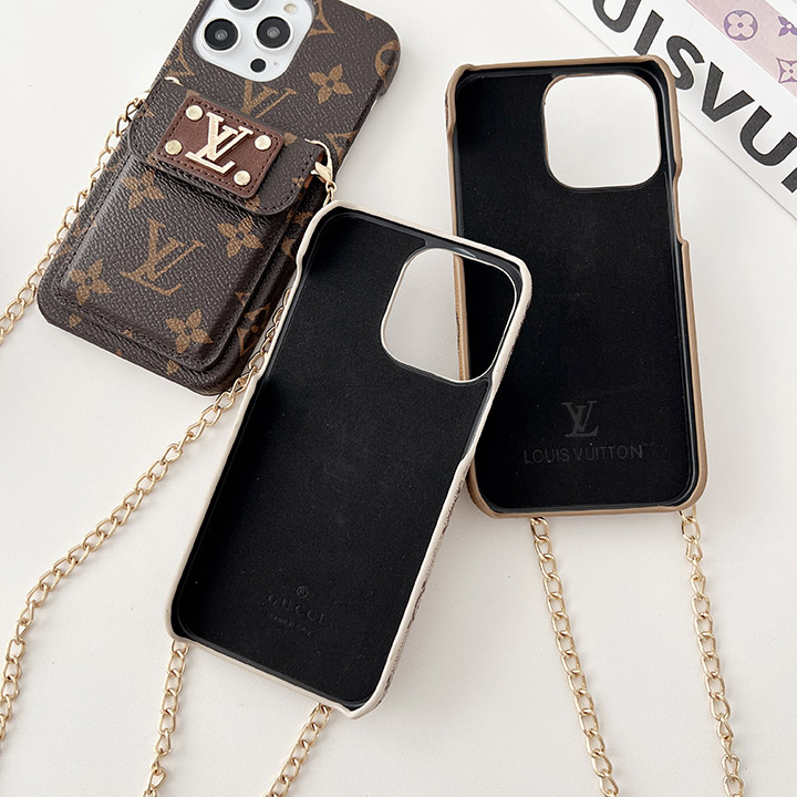 lv iphone15plusケースカード収納